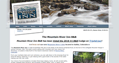 Desktop Screenshot of mountainriverinn.com